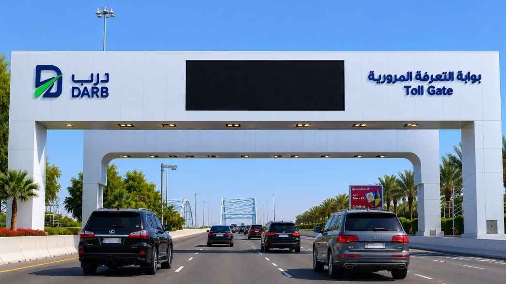 Darb Timing Update: New Toll Gates Installed on Dubai-Abu Dhabi Highways