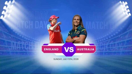 England Women vs Australia Women ICC Women's T20 World Cup 2026 Final