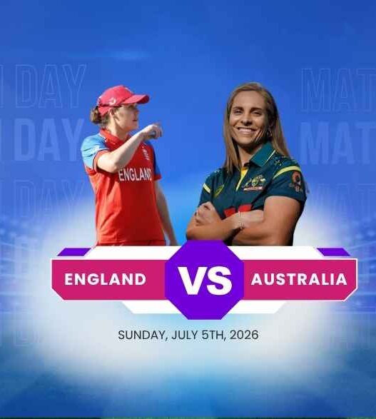 England Women vs Australia Women ICC Women's T20 World Cup 2026 Final